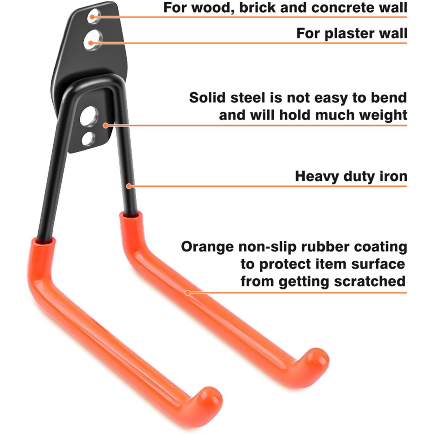 خطافات تخزين للجراج، مجموعة من - مراجعة Heavy Equipment Management وسعره